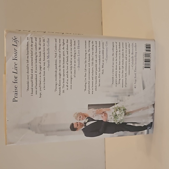 Live Your Life. Amanda Kloots,my story of loving and losing Nick Cordero Book - Picture 4 of 17